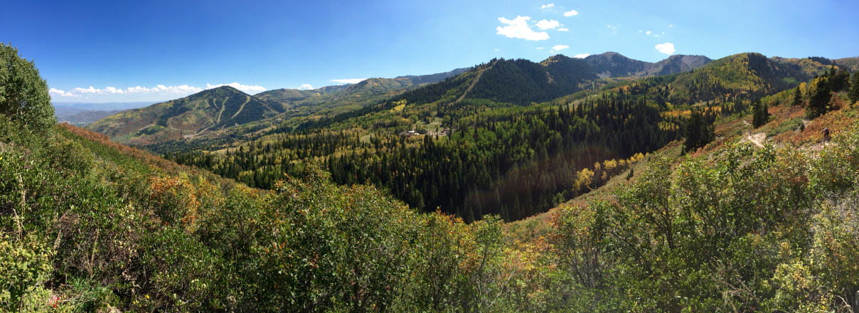 Wasatch Mountains panorama by <a href=