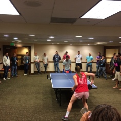 We take ping-pong very, very seriously, too.