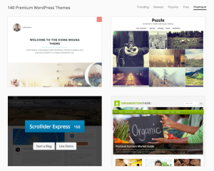 140 premium themes and more added every week