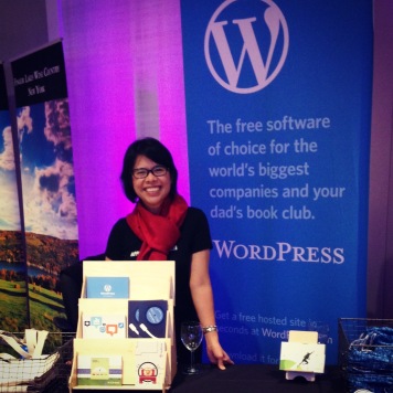 Marjorie and WordPress.com at Expo