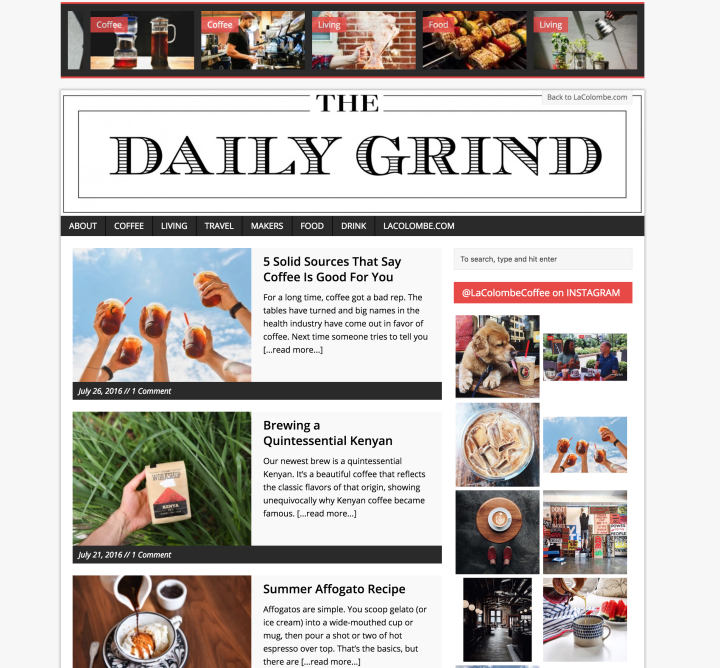 Daily Grind Blog