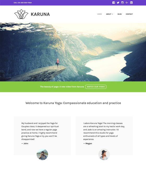 Karuna WordPress Theme