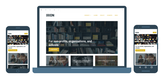Ixion Responsive WordPress theme